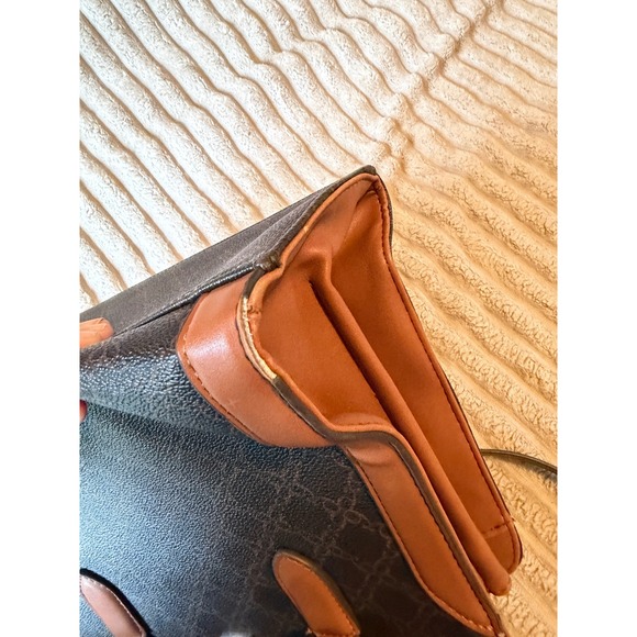 Nine West Handbag Bundle Brown Monogram Satchel & Mauve Pink Crossbody Bag - Picture 5 of 12